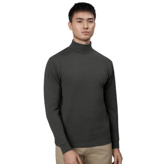 ID T-Time Herre Rullekrave - Grafit melange - XL