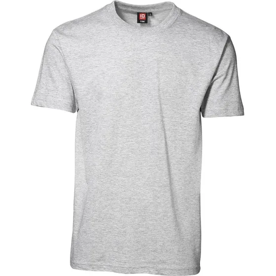 ID T-Time T-shirt Rund hals - Snow Melange - S