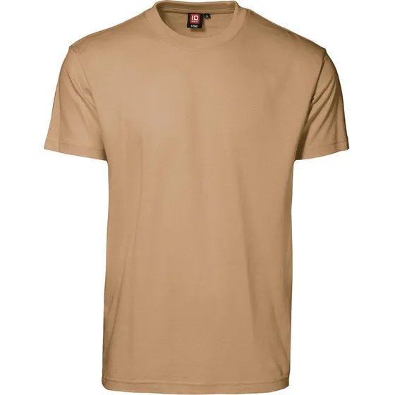 ID T-Time T-shirt Rund hals - Sand - L