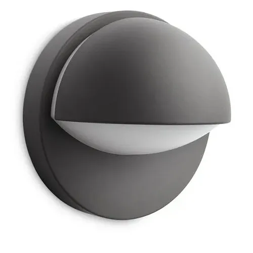 Philips June væglampe antracit 1x12W