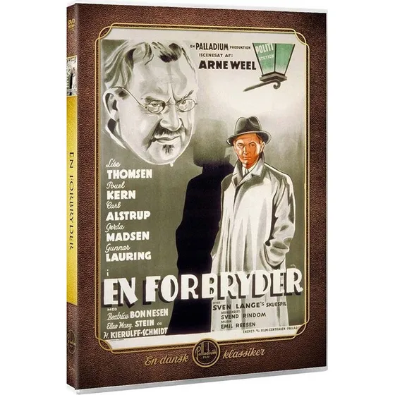 En Forbryder - DVD - Dansk film (Palladium)