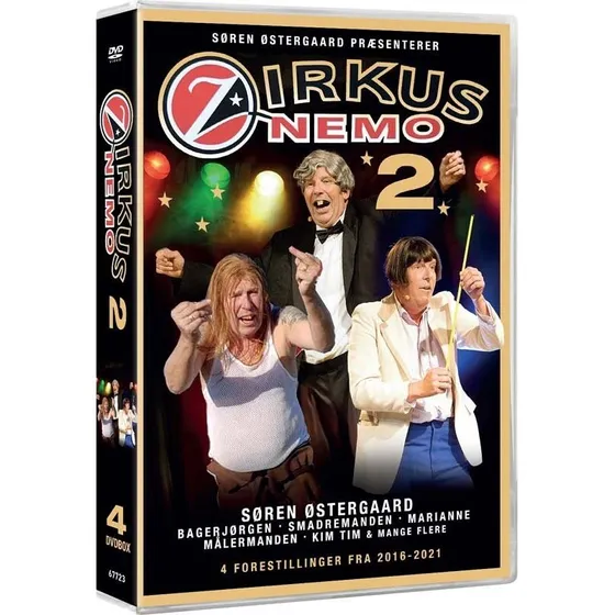 Zirkus Nemo Boks 2 - 4 DVD'er med Søren Østergaard