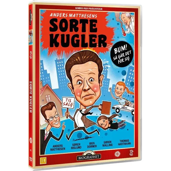Sorte Kugler - DVD - Anders Matthesen