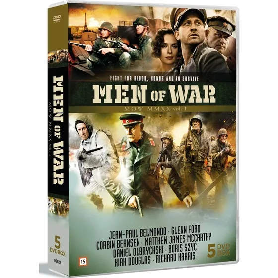 Men Of War - Vol 1 - DVD Box-sæt (5-disc)