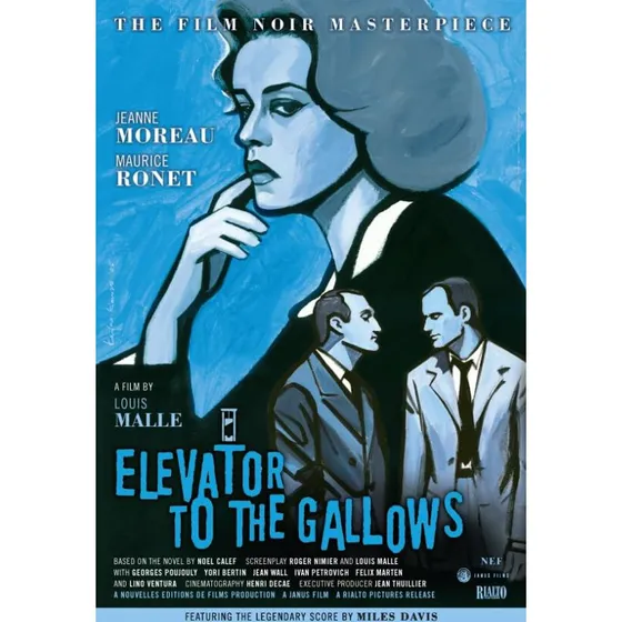 Elevator til Skafottet - DVD - Fransk krimi-thriller