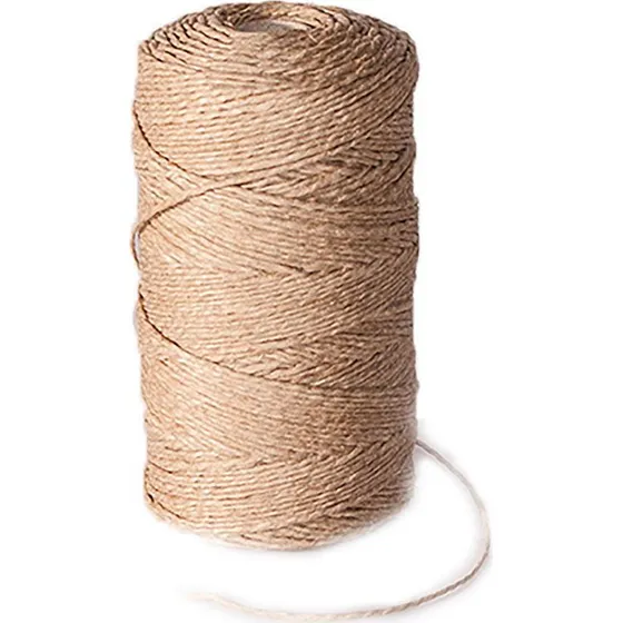 Bindegarn hampsejlgarn 6/6 - Brun 500g (200m)