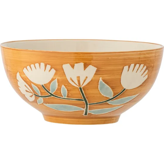 Creative Collection Tangier Skål - Orange Stentøj - Ø19,5 cm