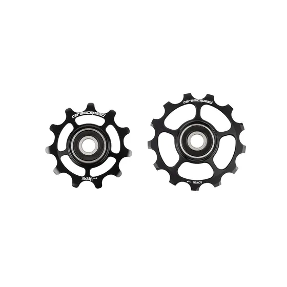 CeramicSpeed Pulleyhjul til Shimano GRX RX820 2x12 - Sort Coated