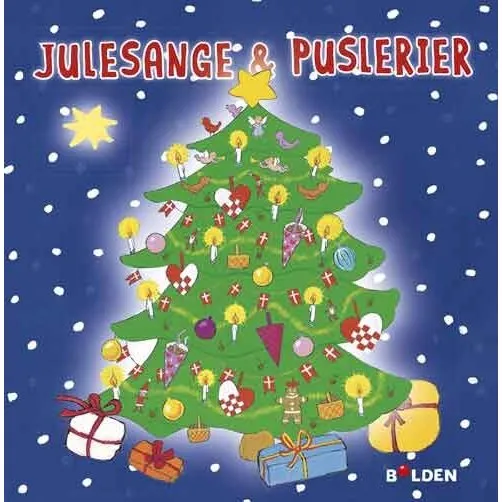 Julesange og puslerier – Indbundet børnebog