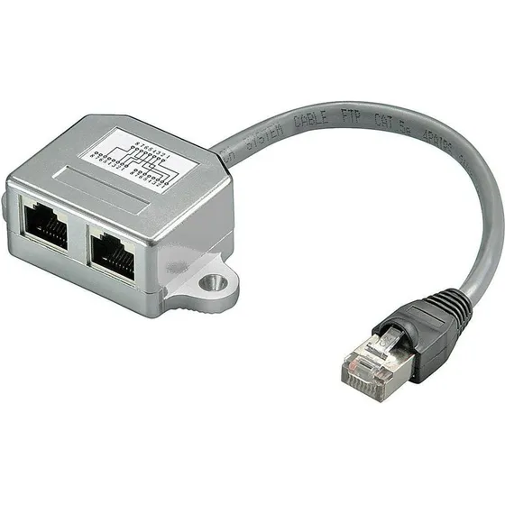 MicroConnect Cable Splitter RJ45 Y-adapter til 2x CAT 5
