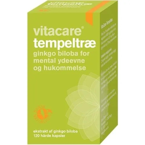 VitaCare Tempeltræ Ginkgo Biloba - 120 kapsler
