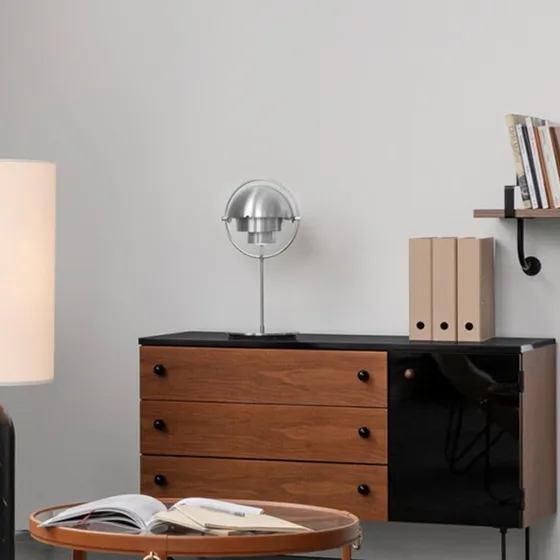GUBI Multi-Lite Bordlampe All Chrome