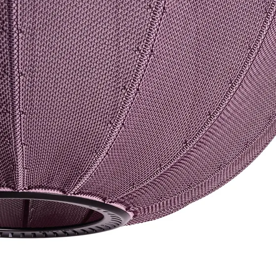 Knit-Wit 75 Round pendellampe Burgundy - Made By Hand