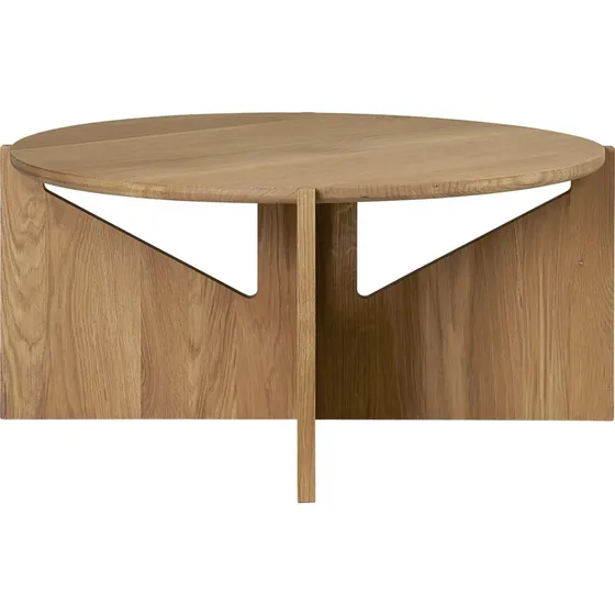 Kristina Dam Studio Simple Sofabord XL i varm lakeret eg