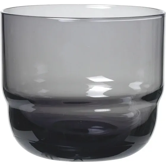 Broste Copenhagen Nordic Bistro glas 15 cl - Smoke/Clear