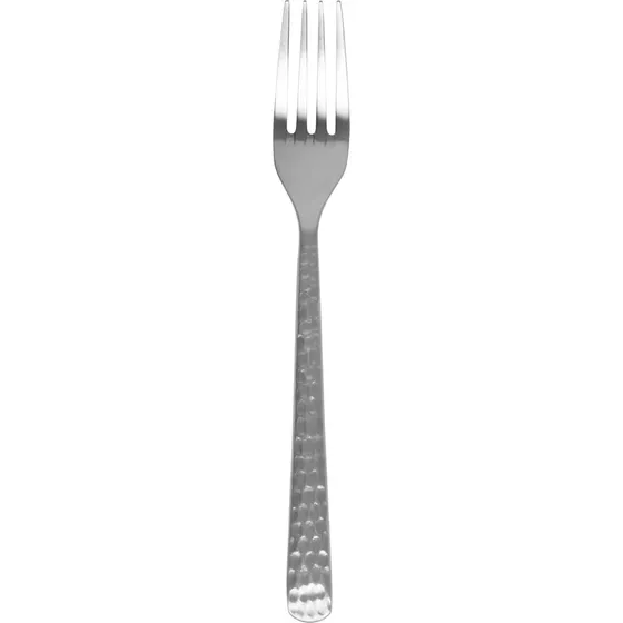 Broste Copenhagen Hune middagsgaffel - Brushed satin hammered