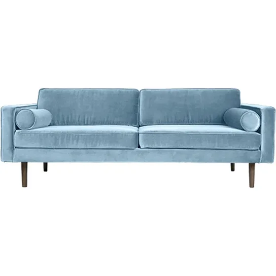 Broste Copenhagen Wind Sofa - Pastel Blue - 200 cm