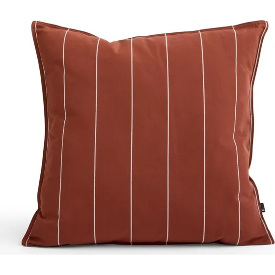 HAY Terrazza Pude 60x60 cm - Terracotta Narrow Stripe