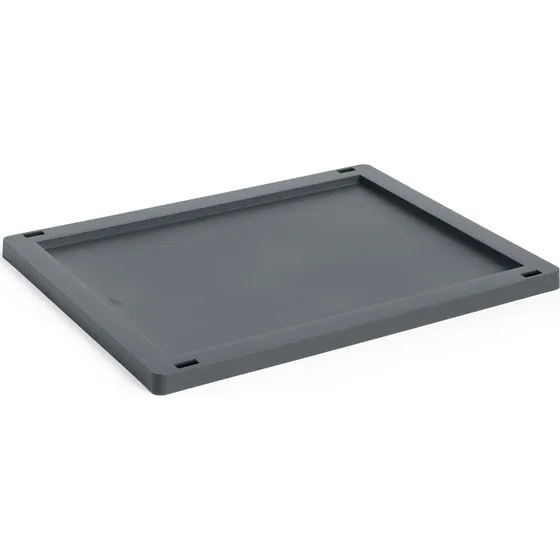 HAY Colour Crate Låg Medium - Charcoal