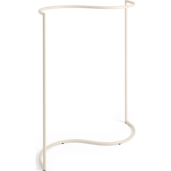 HAY Colour Rack S-shape tøjstativ i Eggshell (144,2x150 cm)