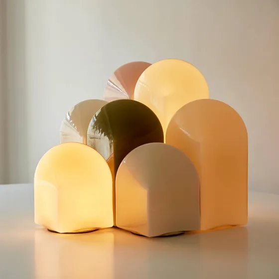 HAY Parade 320 Bordlampe Shell White
