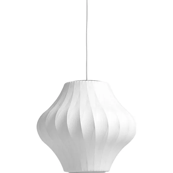 Nelson Pear Crisscross Bubble Pendel Lille Off-White