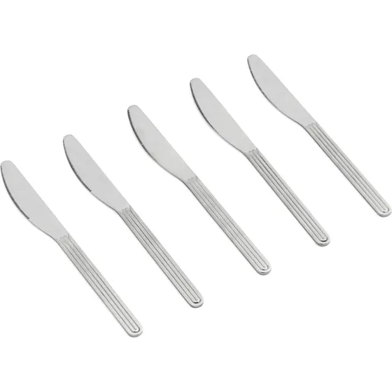 HAY Sunday bordknive, 5-pak, rustfrit stål