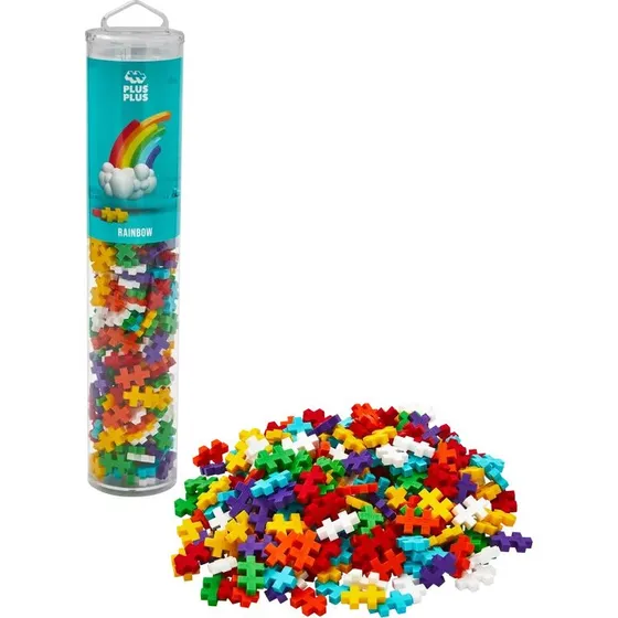 Plus-Plus Regnbue Farvemix - 240 stk. Mini