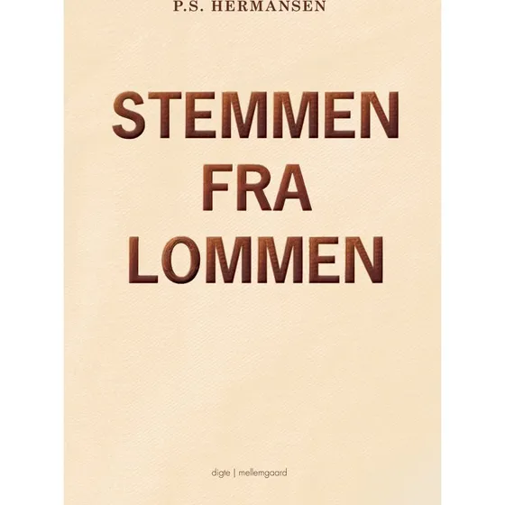 Stemmen fra lommen – digte af P.s. Hermansen (hæftet)
