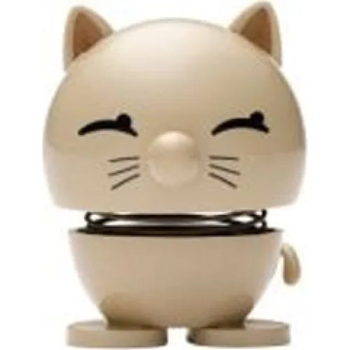 Hoptimist Cat Latte - Dekorativ kattefigur, 7,3 cm