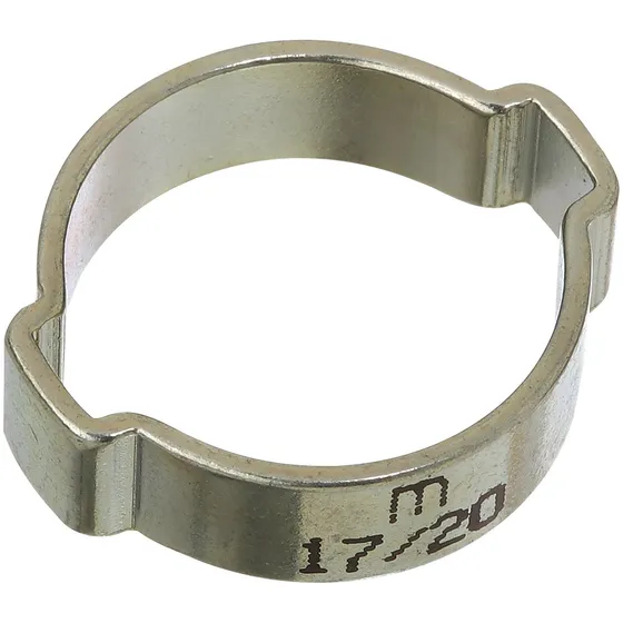 Øreklemme m/2 ører 9-11mm, galvaniseret