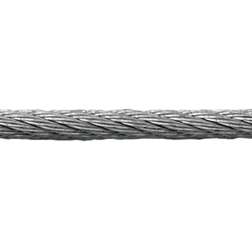Stålwire galvaniseret 6x7+1FC 3mm, 110m rulle
