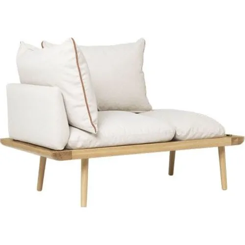 Umage Lounge Around 1,5-personers sofa - Eg/White Sands