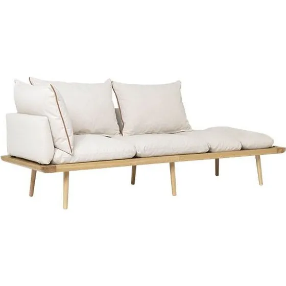 Umage Lounge Around 3-personers sofa - Eg/White Sands