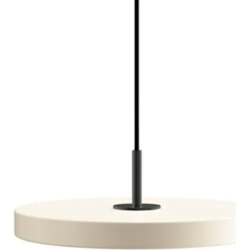 Umage Asteria Plus mini pendel, pearl hvid/sort