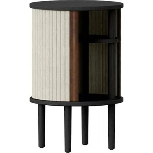 Umage Audacious sidebord - Sort eg / White Sands