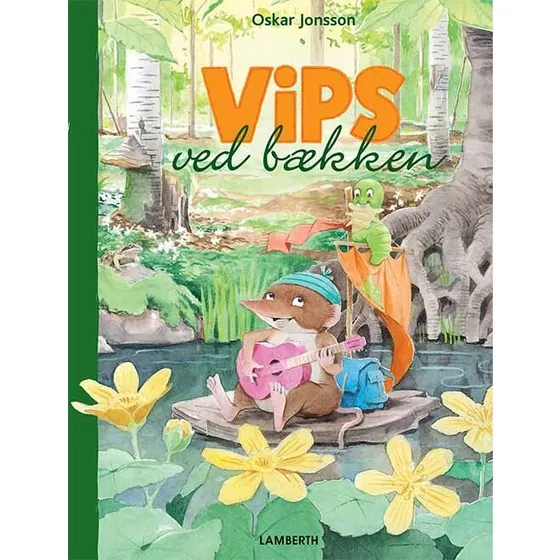 Vips ved bækken – børnebog (hardcover)