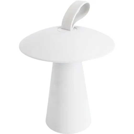 Paden genopladelig bordlampe - hvid, 17 cm