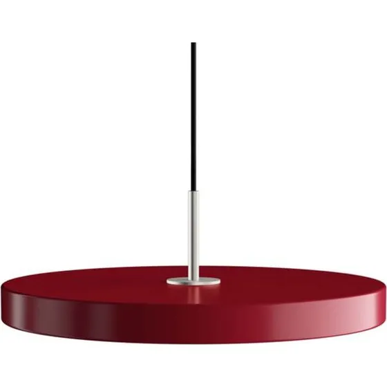 Umage Asteria Pendel Medium - Ruby Red / Stål