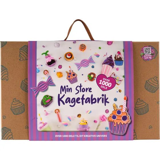 Krea Kuffert Min Store Kagefabrik - 1000 dele
