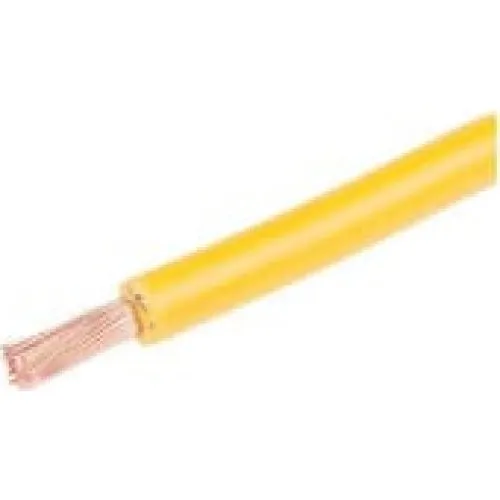 S200 Monteringsledning H05Z-K 1x0,5 Gul 95°C