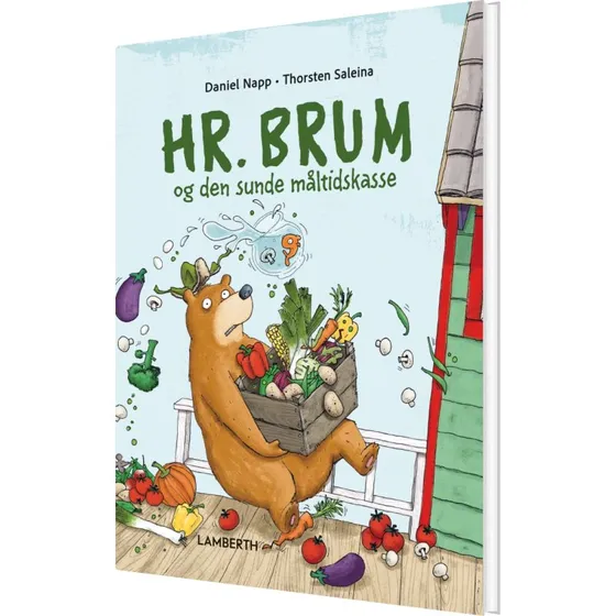 Hr. Brum og den sunde måltidskasse – børnebog (hardcover)