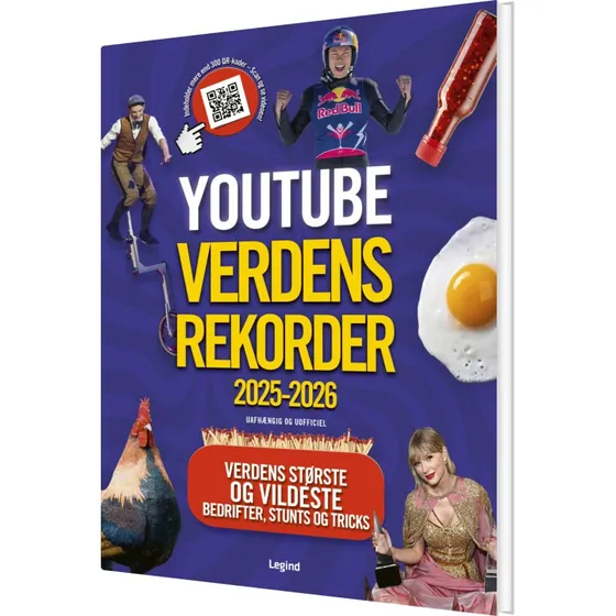 YouTube Verdensrekorder 2025 – Børnebog (Hardcover)