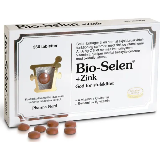 Pharma Nord Bio-Selen + Zink 360 tabl.