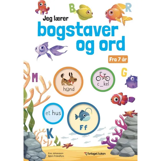 Jeg lærer bogstaver og ord – opgavebog for børn