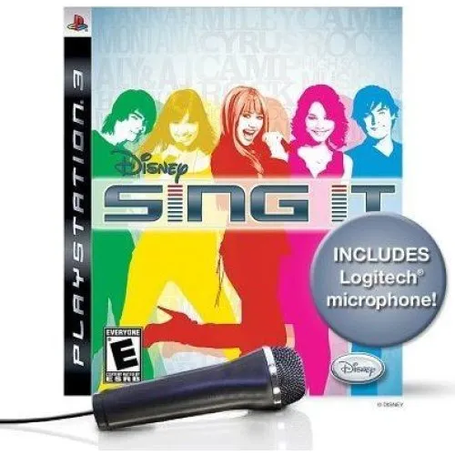 Disney Sing It PlayStation 3 Bundle med mikrofon
