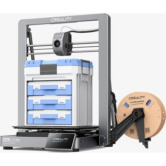 Creality Ender-3 V3 Plus 3D Printer - FDM med Auto Kalibrering
