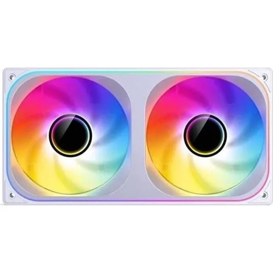 Jonsbo ZB-240 PWM ARGB Computerventilator, 240 mm, Hvid