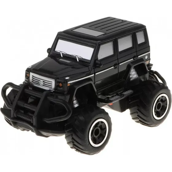 Radiostyrbar Off-Road Jeep, Sort, Skala 1:43