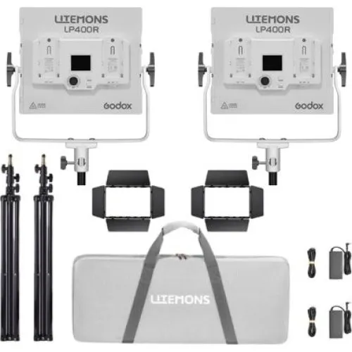 Godox Litemons LP400R 2x Kit RGB LED Lyspanel